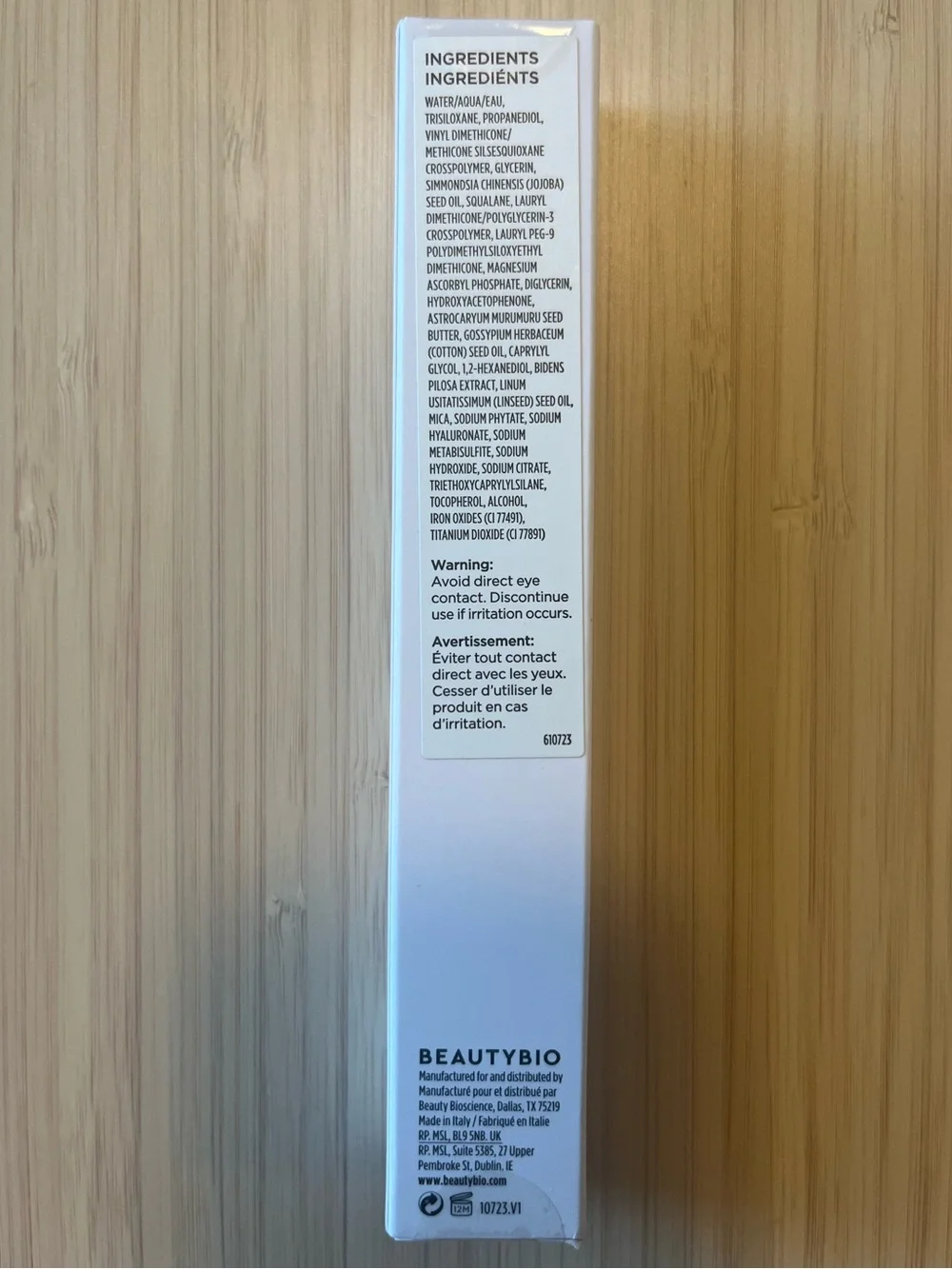 Authentic Beautybio The Eyelighter Concentrate Serum & Depuffing Tool 15 ml